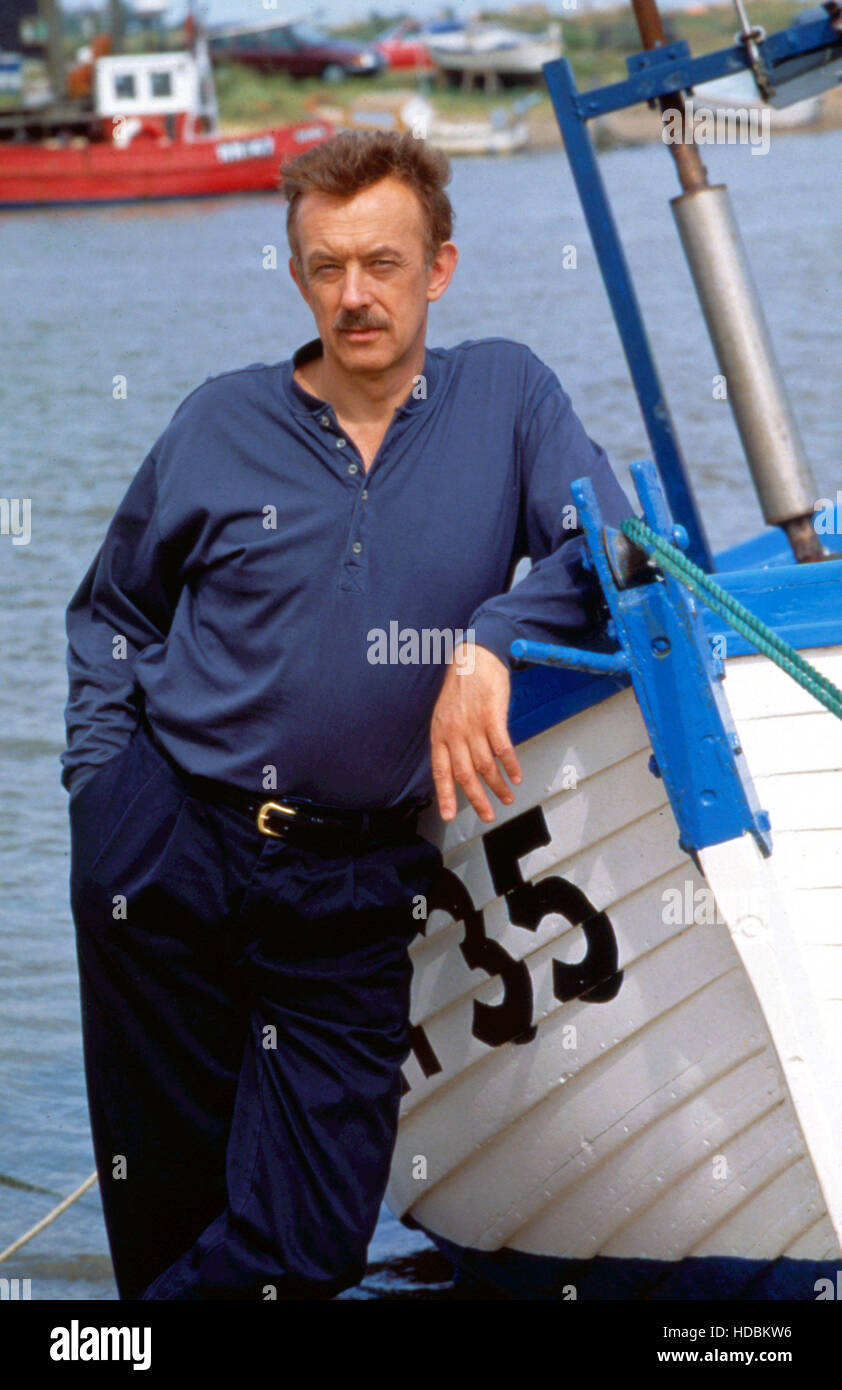 UNNATURAL CAUSES, Roy Marsden as Inspector Dalgliesh. Mystery Jan, 13-20, PBS 1993 Stock Photo