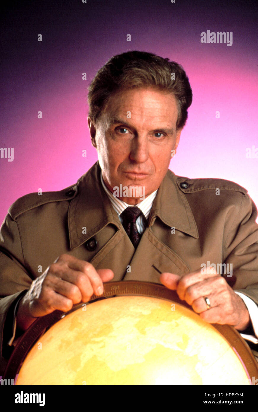 Unsolved Mysteries Robert Stack 1987 Stock Photo Alamy