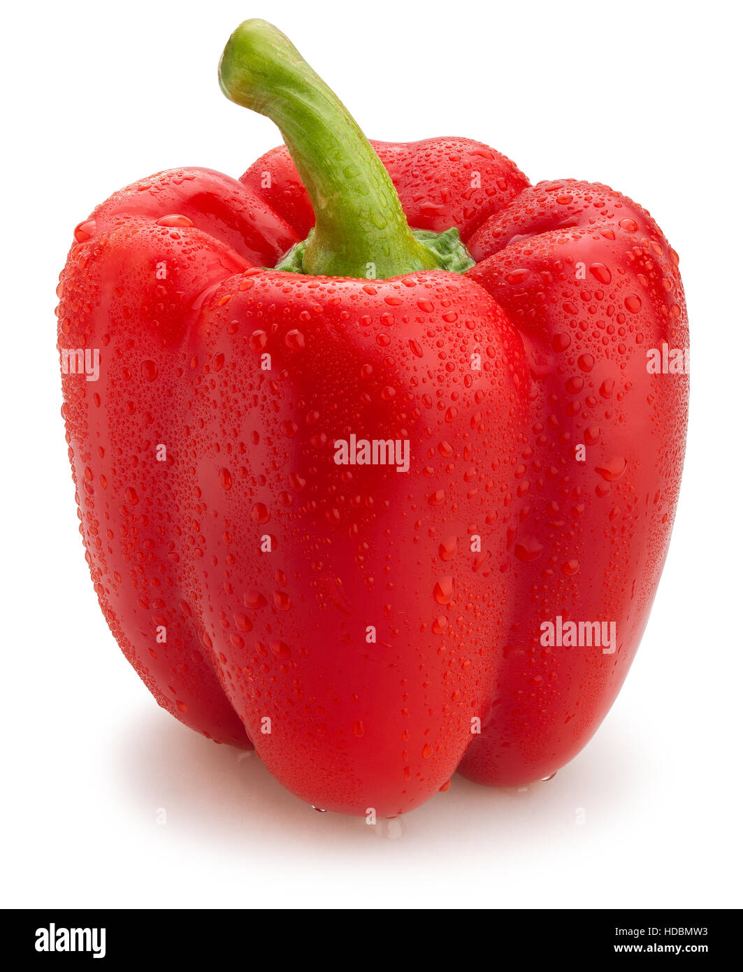 bell pepper isolated Stock Photo