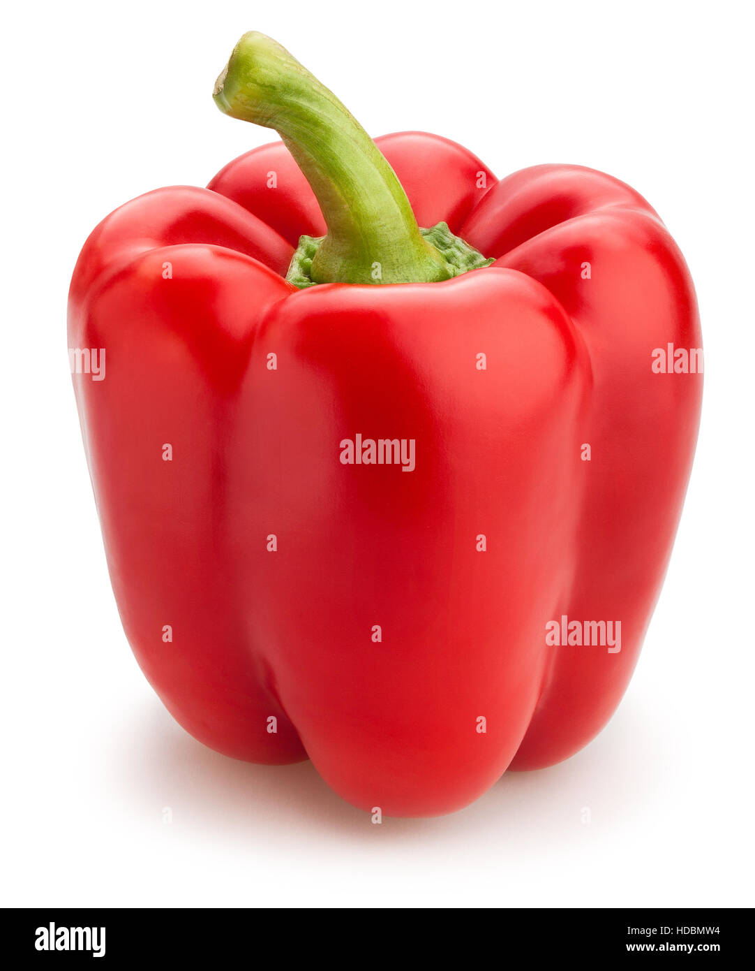 bell pepper isolated Stock Photo