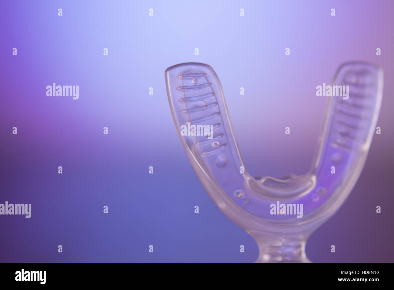 Vibrating dental device with invisible orthodontics Stock Photo Alamy