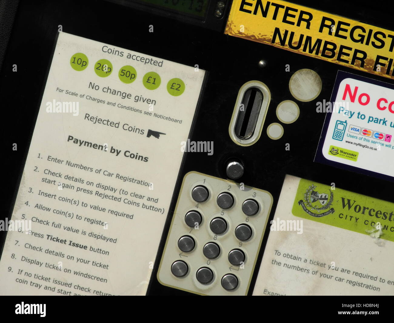 Car park ticket machine hi-res stock photography and images - Alamy