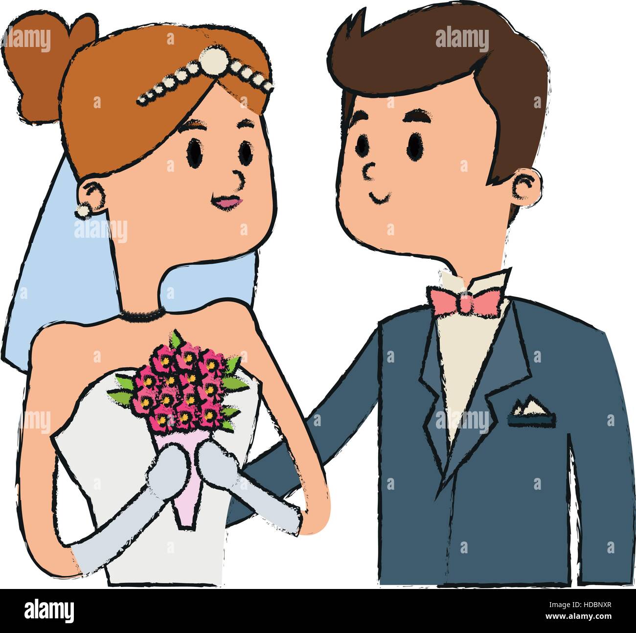Isolated Bride and groom design Stock Vector Image & Art - Alamy