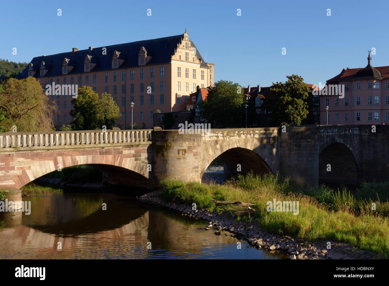 Weser castle hi-res stock photography and images - Alamy