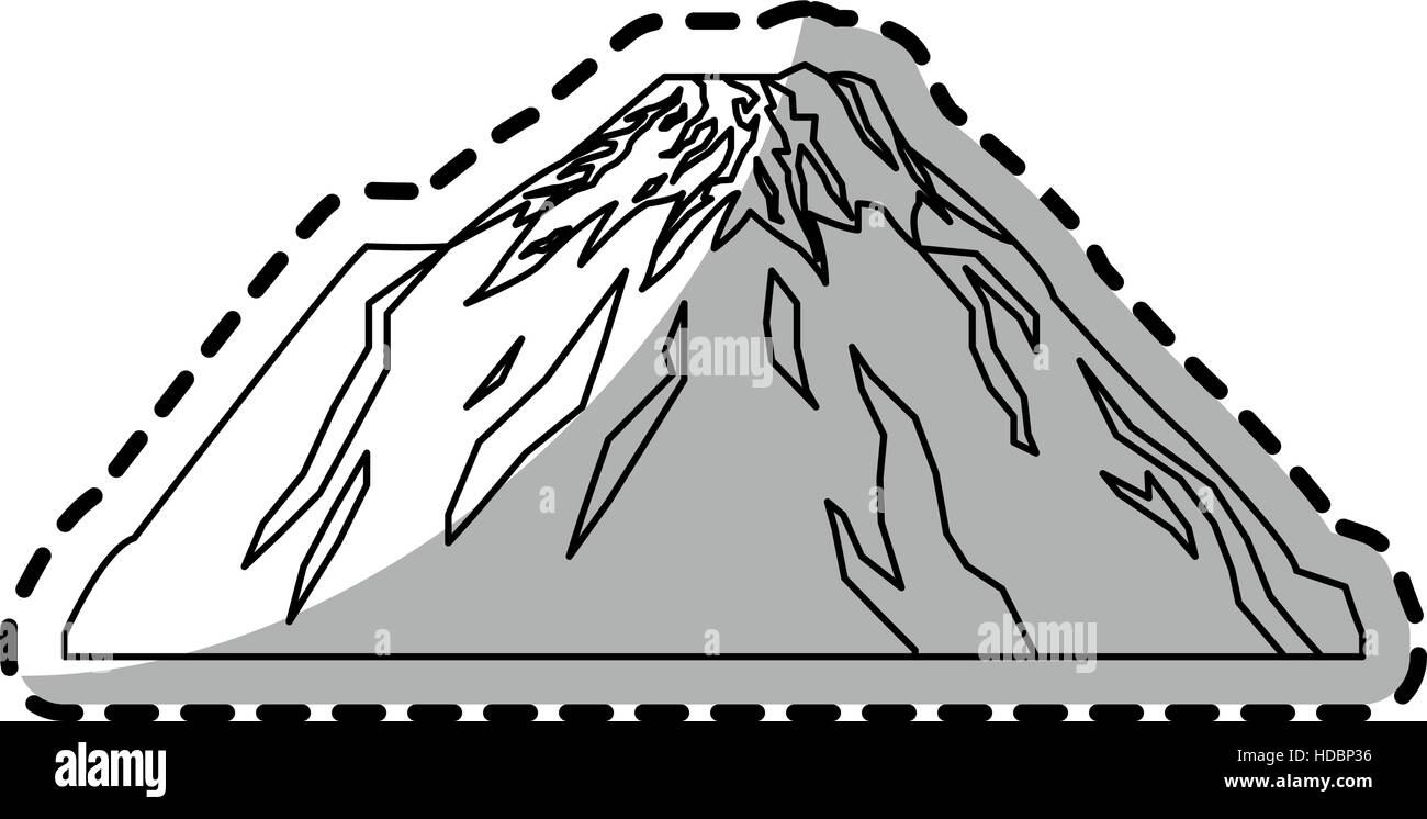 Isolated china mountain design Stock Vector Image & Art - Alamy