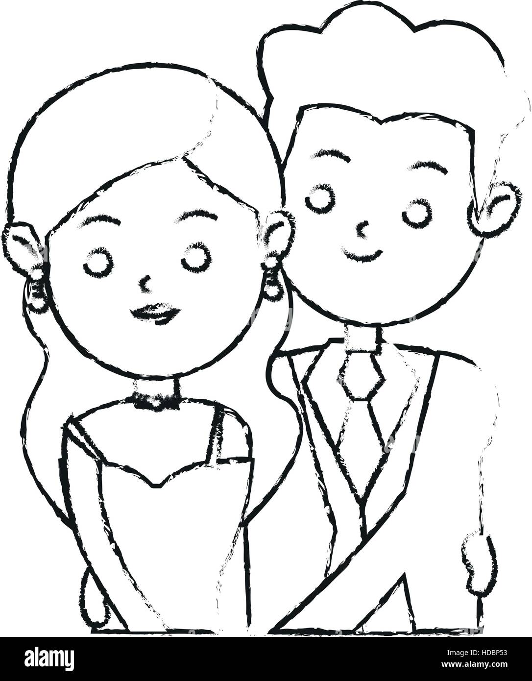 Isolated bride and groom design Stock Vector Image & Art - Alamy