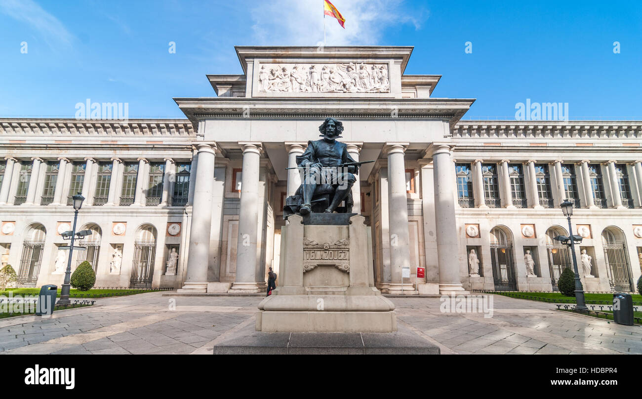 Prado Museum. Museo del Prado in Madrid Spain Stock Photo - Alamy
