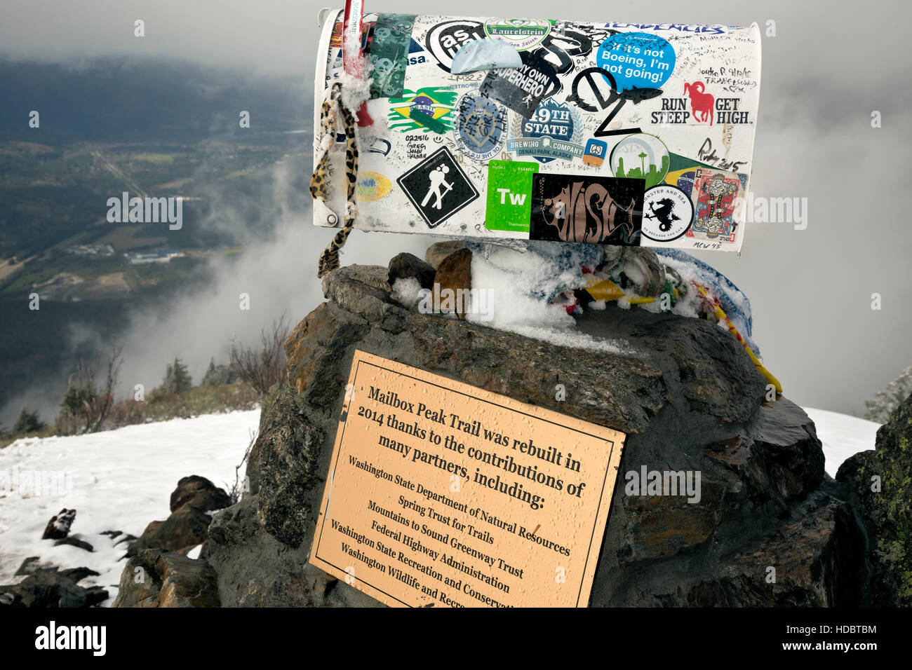 Mailbox peak hires stock photography and images Alamy