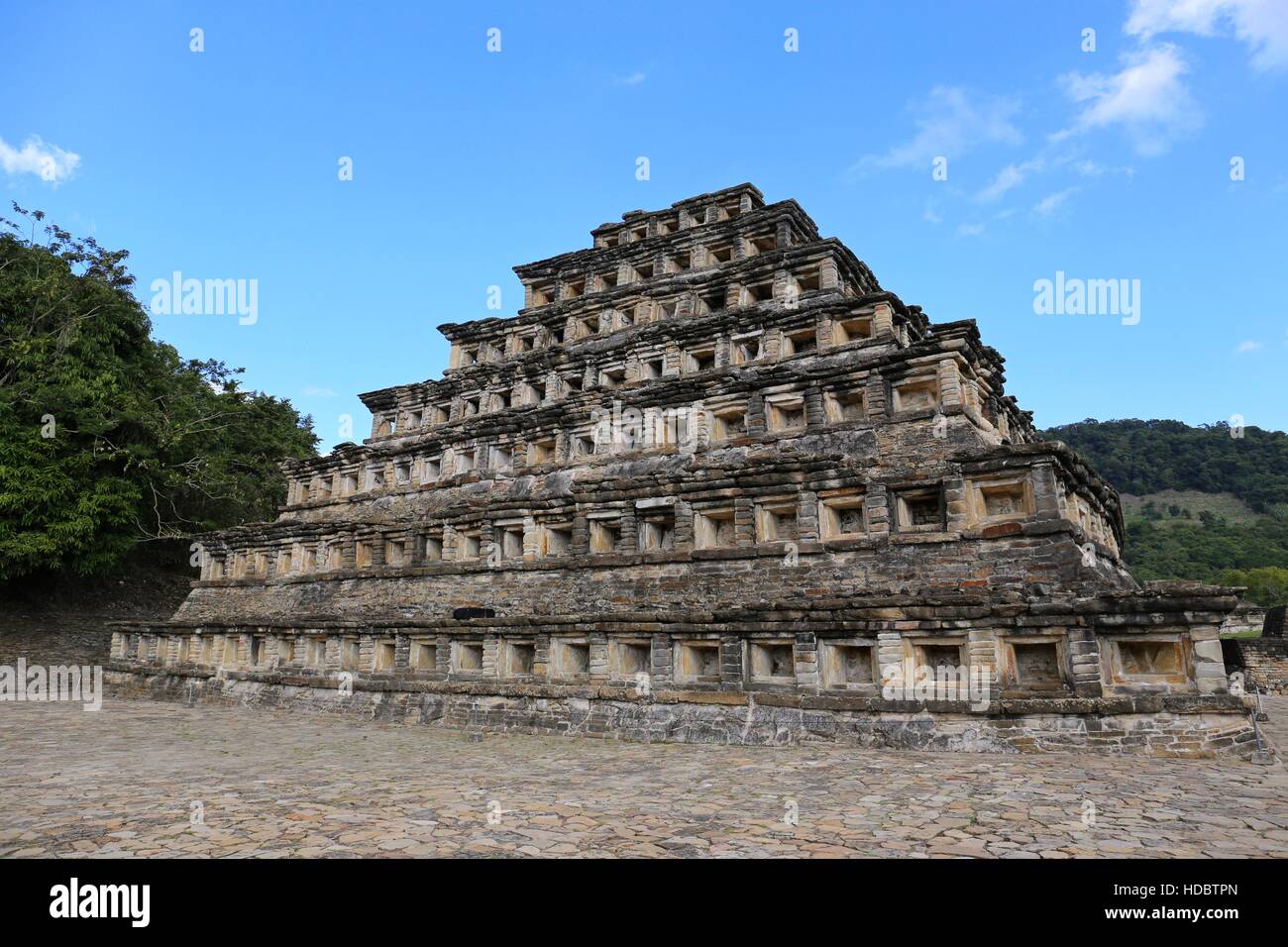 Archaeological site of El Tajin, Veracruz, Mexico Stock Photo