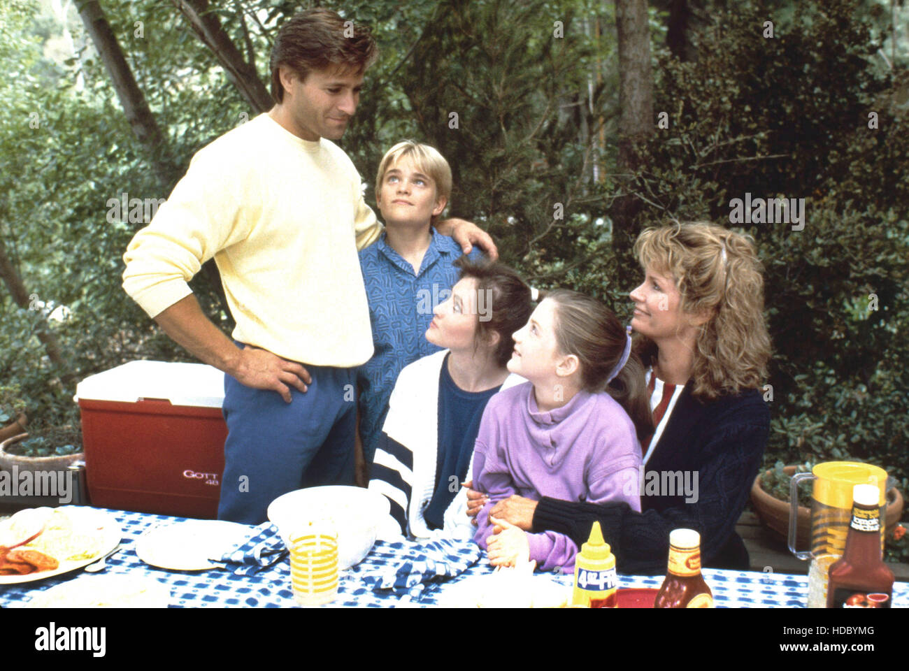 OUR HOUSE, from left Jeff Kaake, Chad Allen, Shannon Doherty, Keri