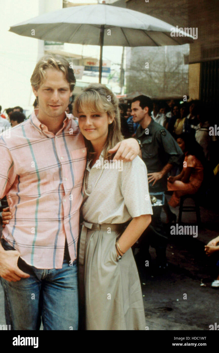 SHOOTER, (from left) Jeffrey Nordling, Helen Hunt, 1988. © Paramount