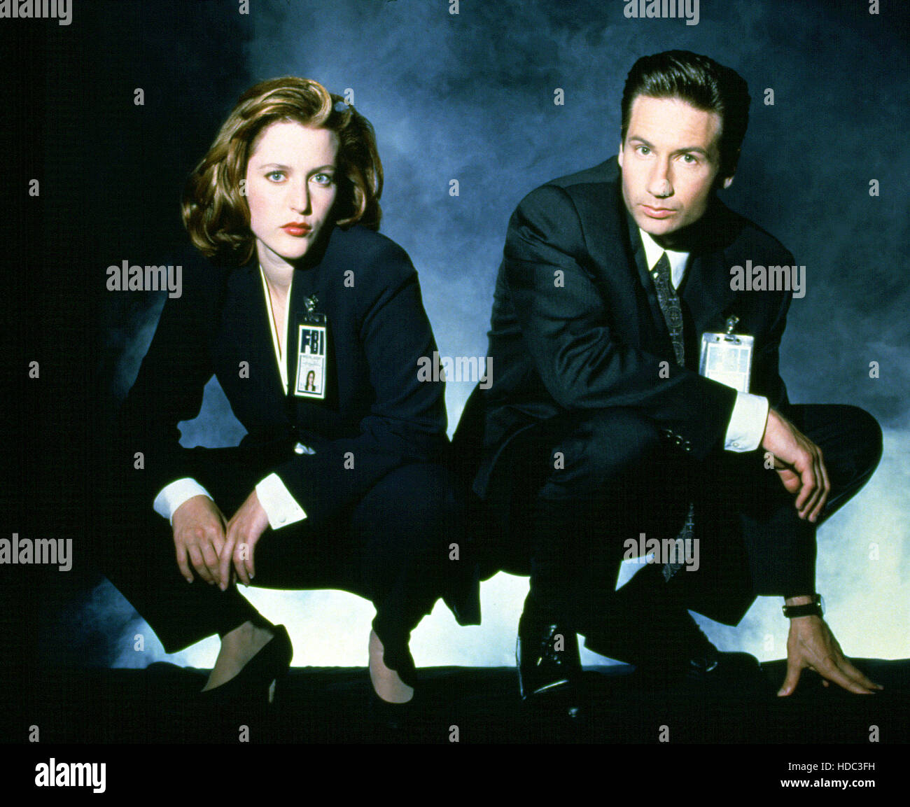THE X-FILES, Gillian Anderson, David Duchovny, 1993-2002. TM ...