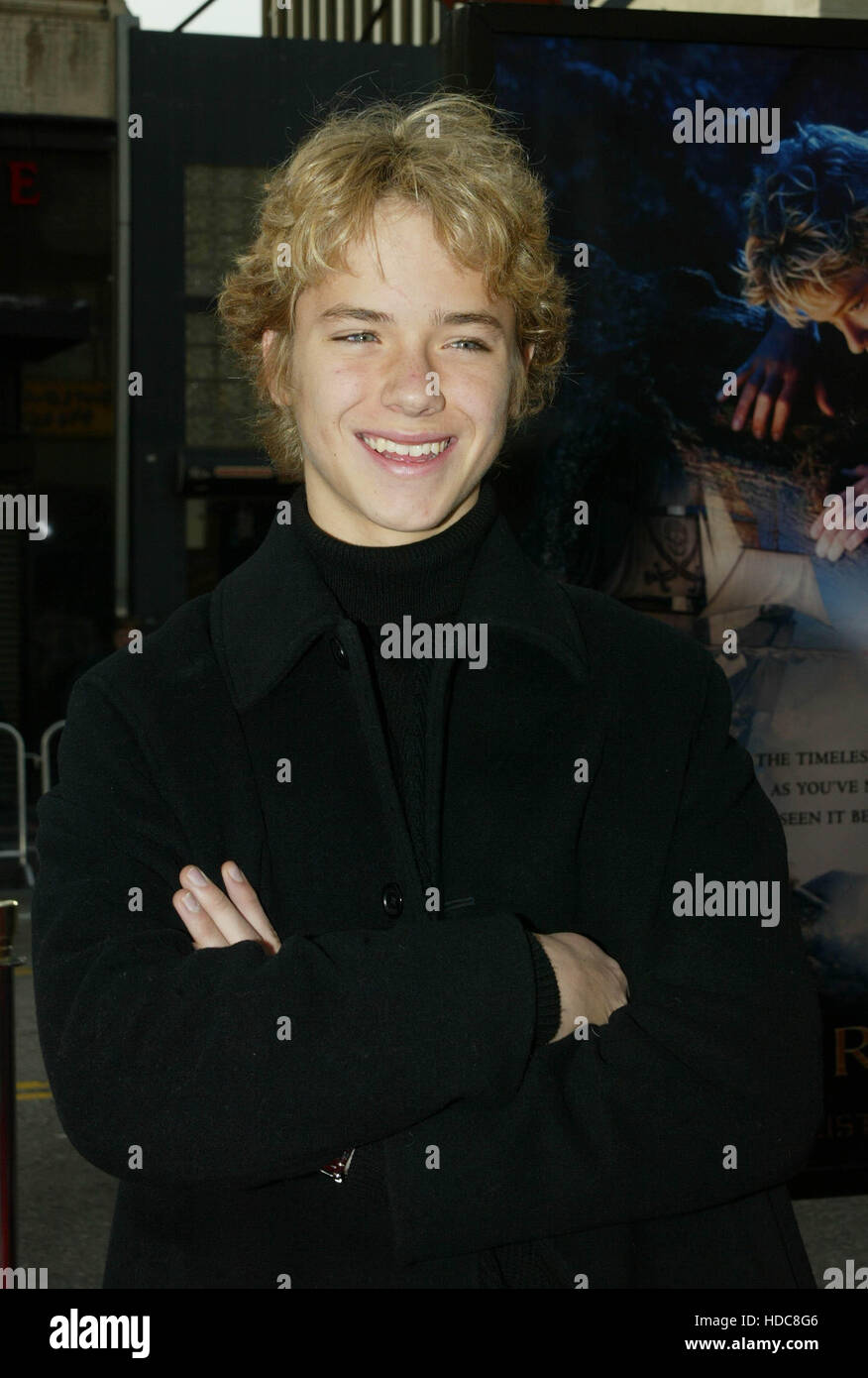 Jeremy Sumpter at the premiere of Peter Pan at Grauman's Chinese theatre in  Los Angeles, Calif., Saturday, December 13, 2003.   Photo credit: Francis Specker Stock Photo