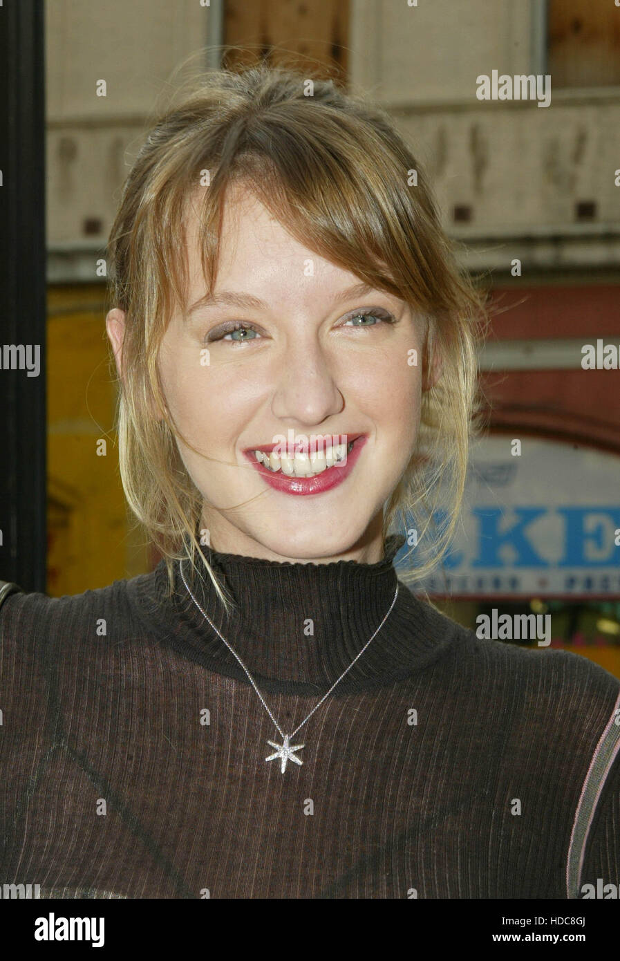 Ludivine Sagnier at the premiere of Peter Pan at Grauman's Chinese theatre in  Los Angeles, Calif., Saturday, December 13, 2003.   Photo credit: Francis Specker Stock Photo