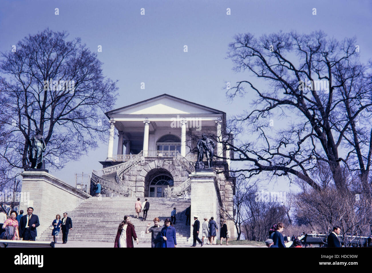 Camerons Gallery, Catherine Palace, Pushkin, Russia. Photo taken in May 1969. Stock Photo