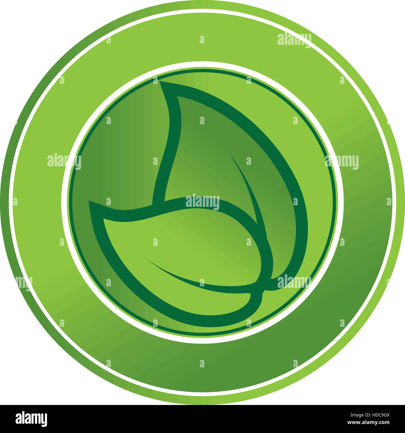 leafs plant ecology icon vector illustration design Stock Vector Image ...