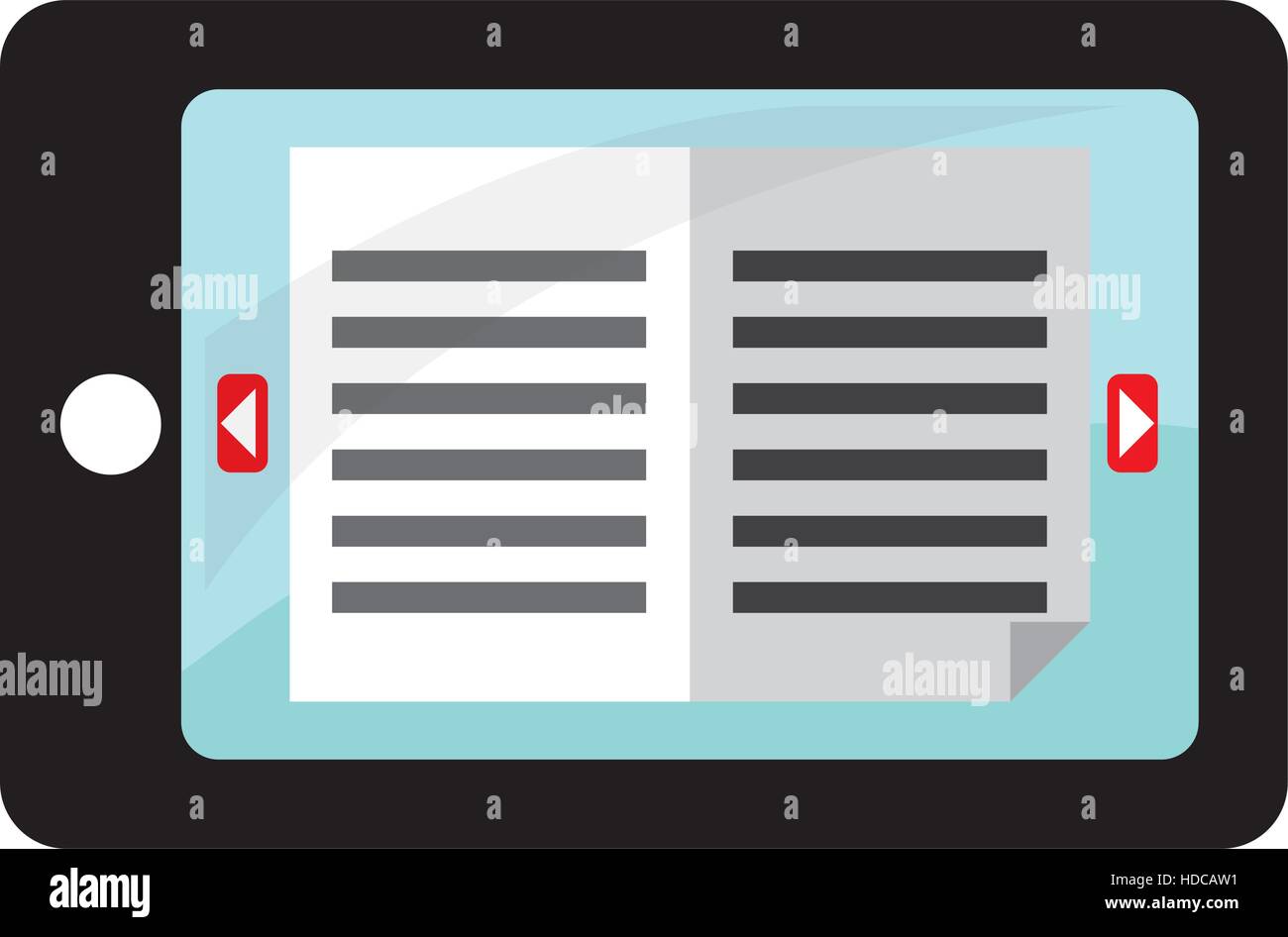 electronic book design Stock Vector Image & Art Alamy