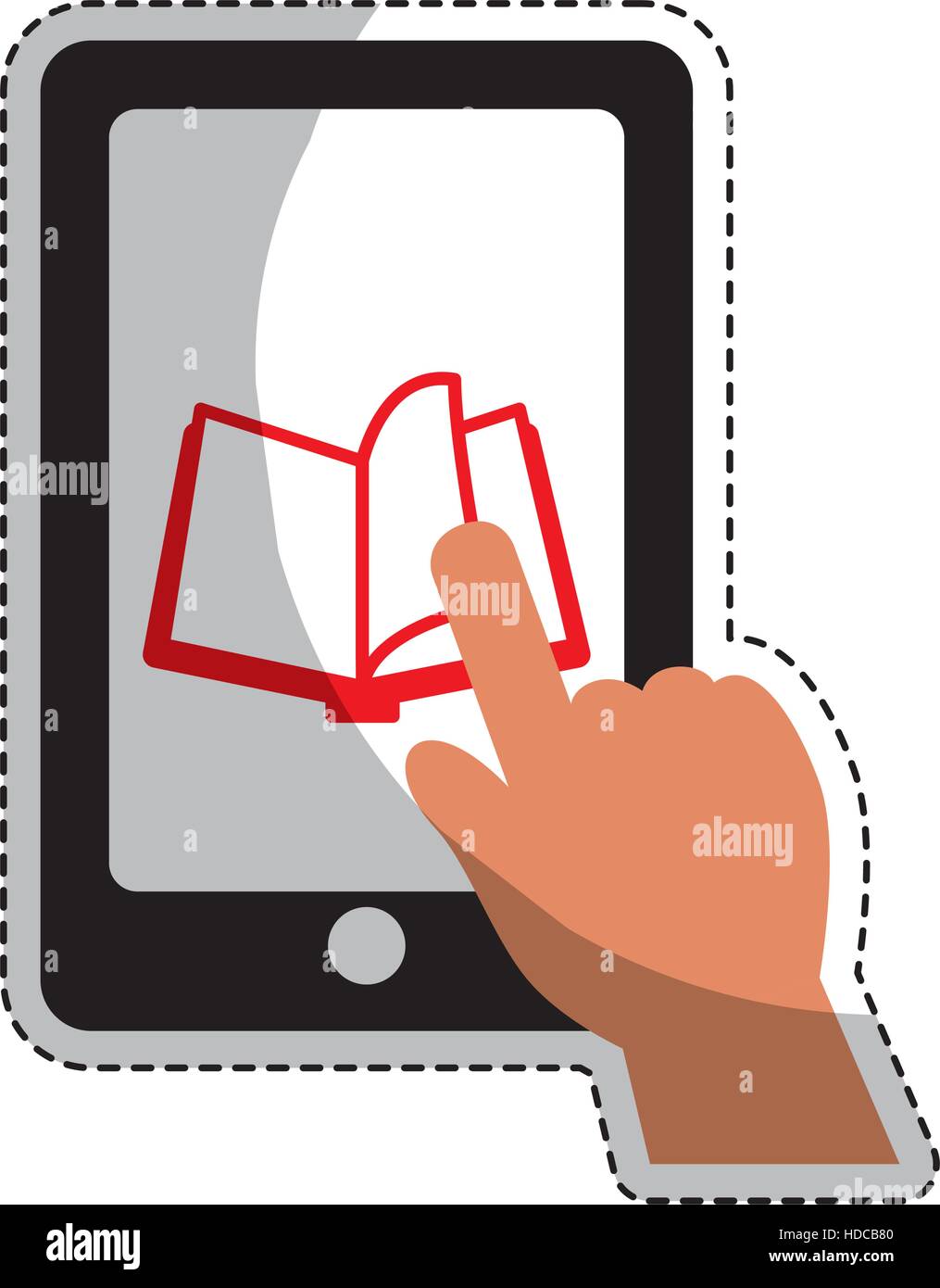 electronic book design Stock Vector Image & Art - Alamy