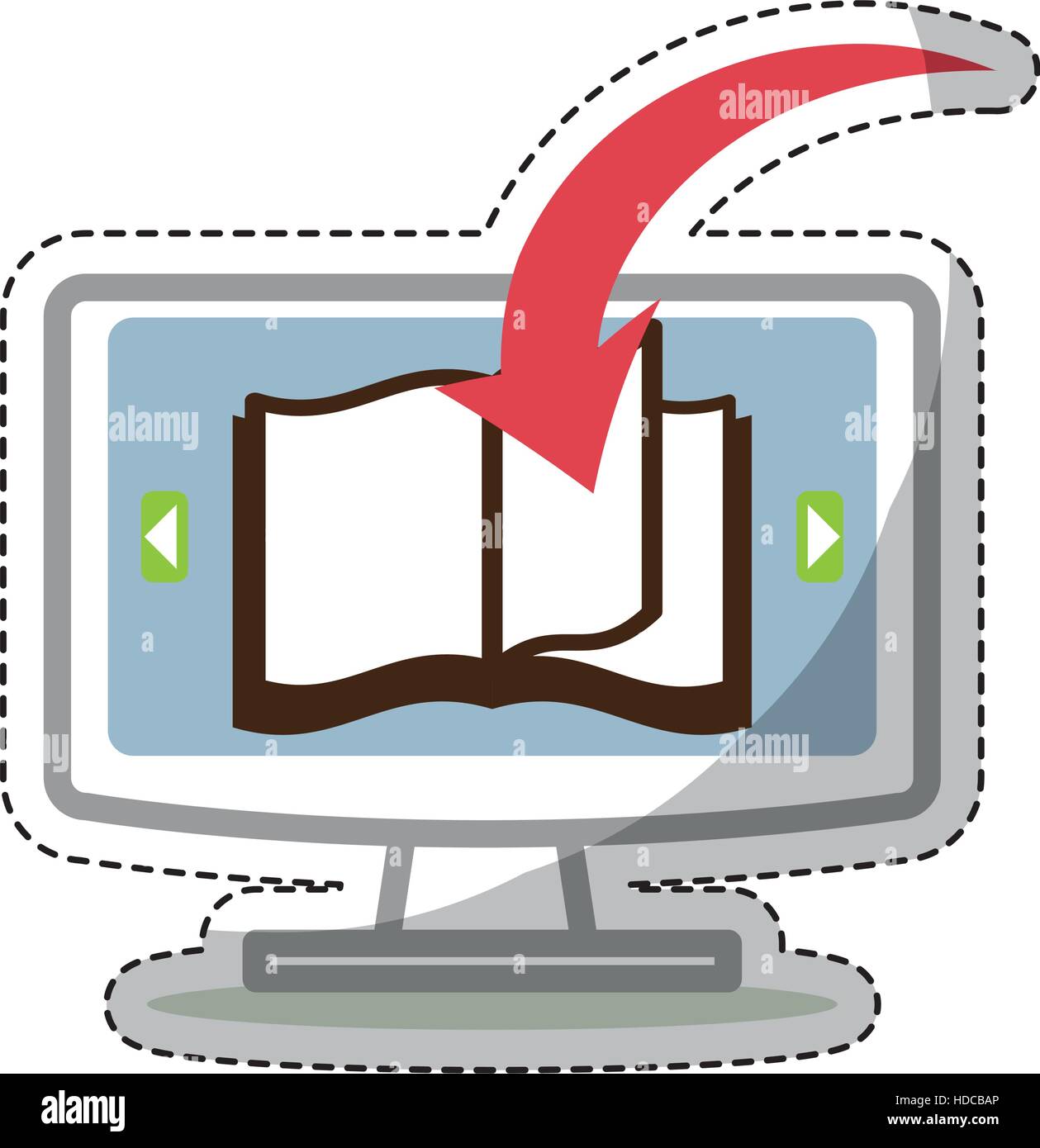 electronic book design Stock Vector Image & Art Alamy