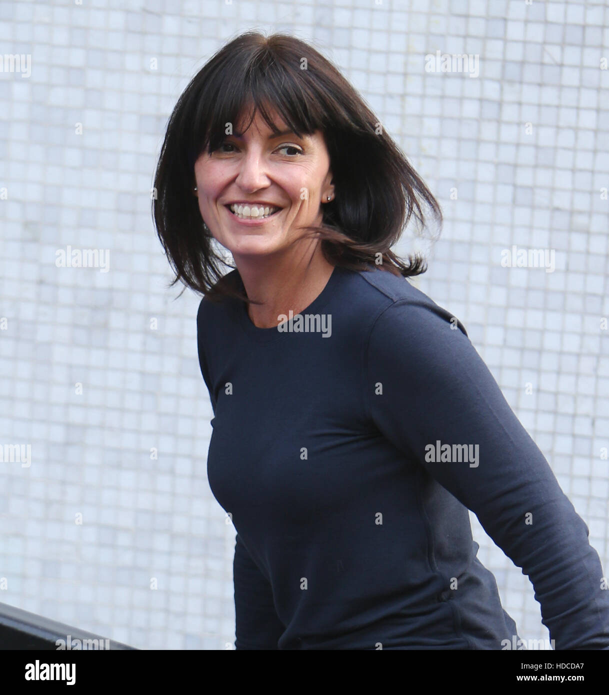 Davina McCall outside ITV Studios Featuring: Davina McCall Where