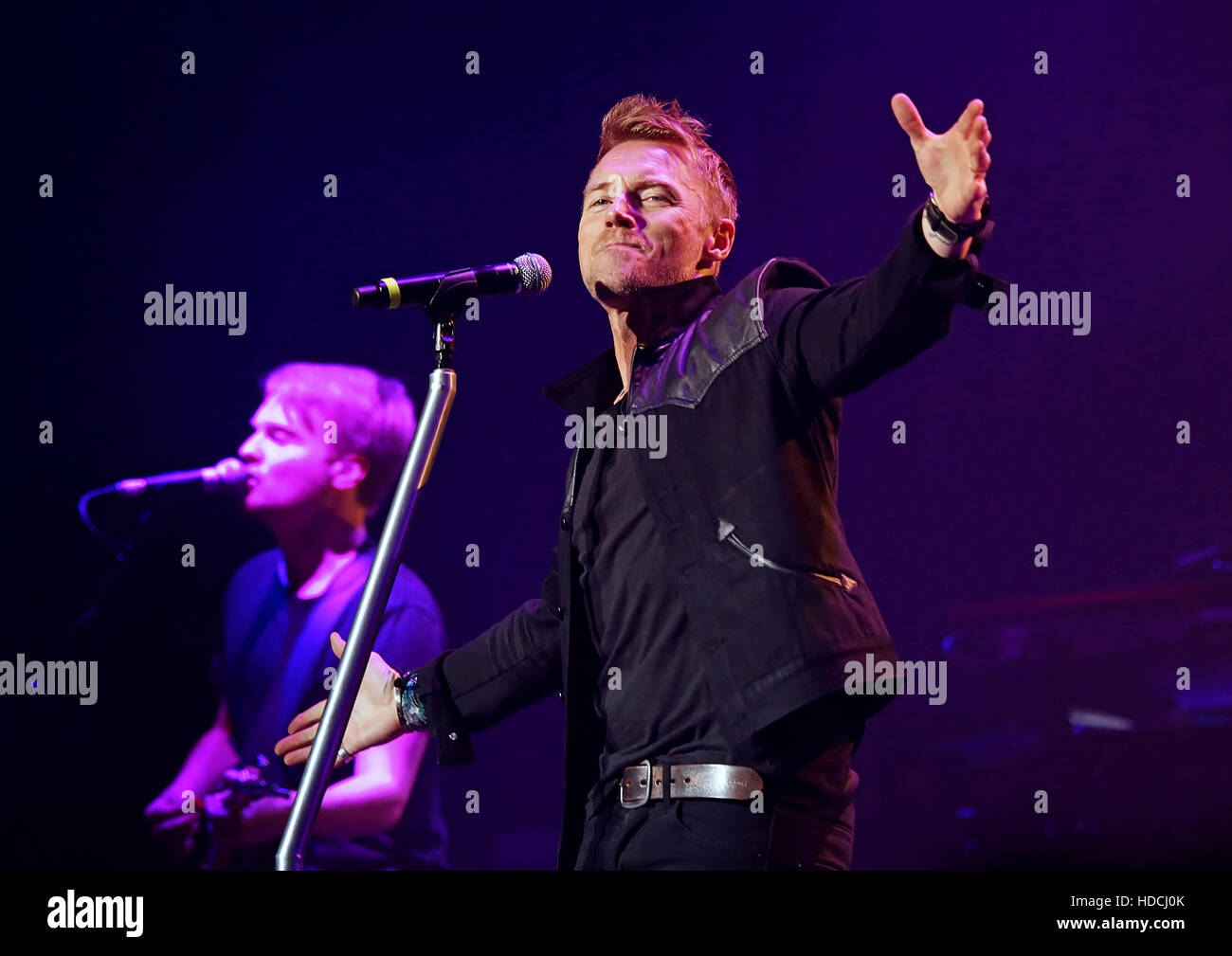 Ronan Keating Performing at Manchester O2 Apollo Featuring: Ronan ...