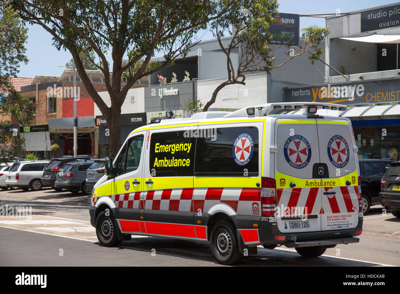 New South Wales ambulance service vehicle in North Sydney,Australia Stock Photo Alamy