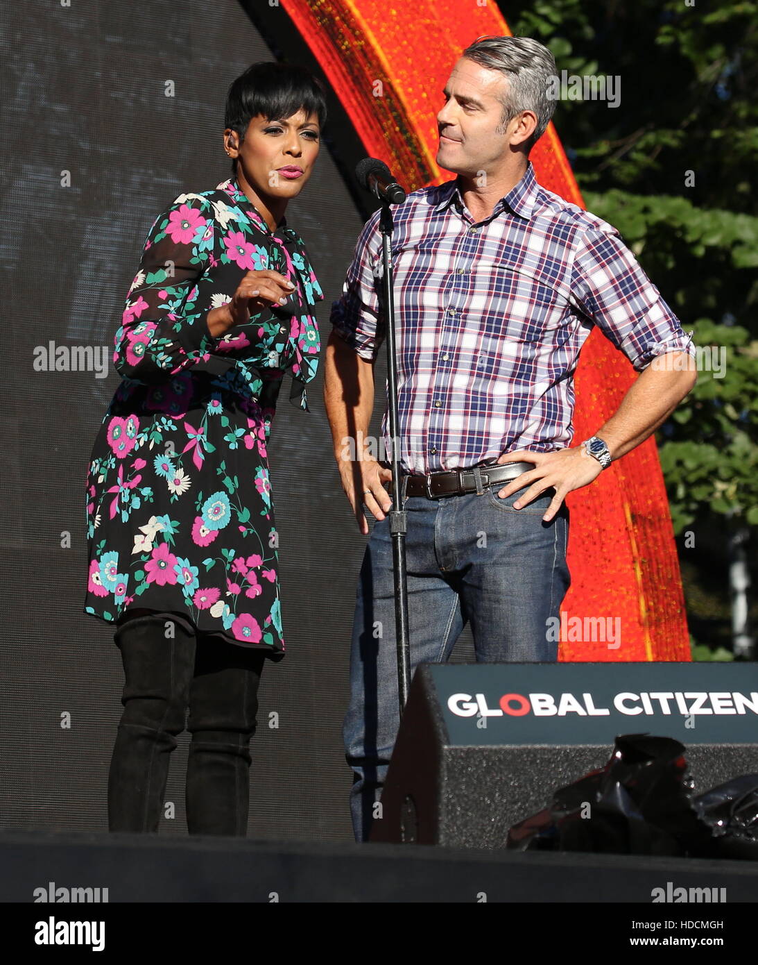 Global Citizen Festival 2016 in Central Park Featuring Tamron Hall