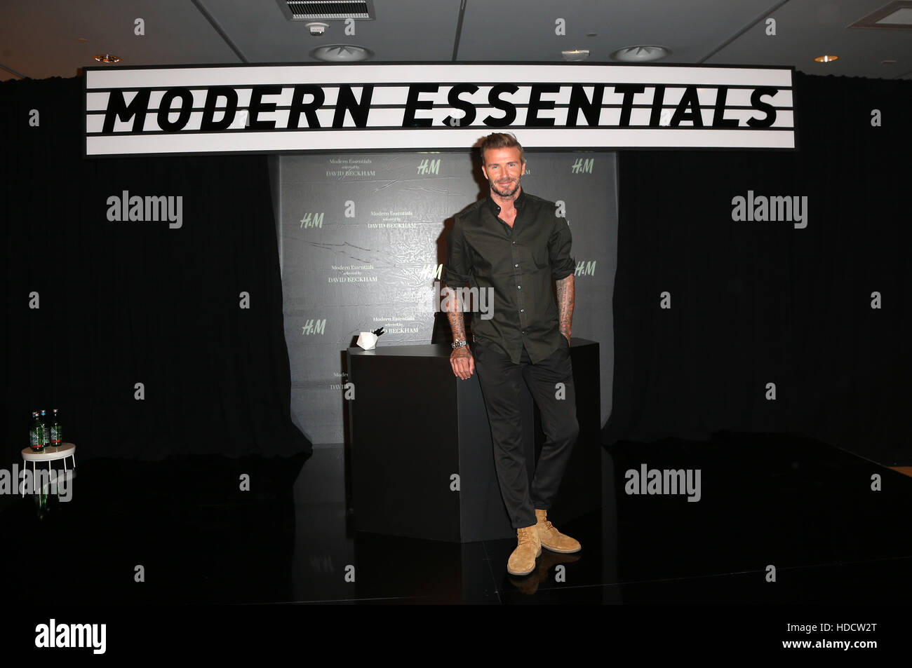 David Beckham Launches New H&M Modern Essentials Campaign Featuring