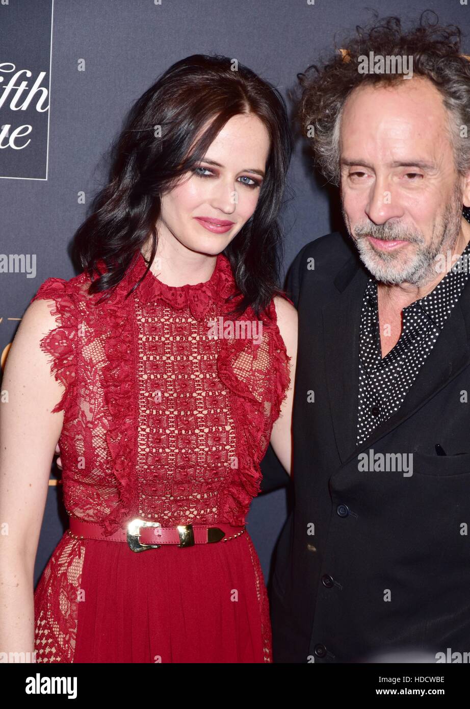 Eva Green and Tim Burton attending the New York premiere of 'Miss  Peregrine's Home for Peculiar Children' held at Saks Fifth Avenue in New  York City. Featuring: Eva Green, Tim Burton Where: