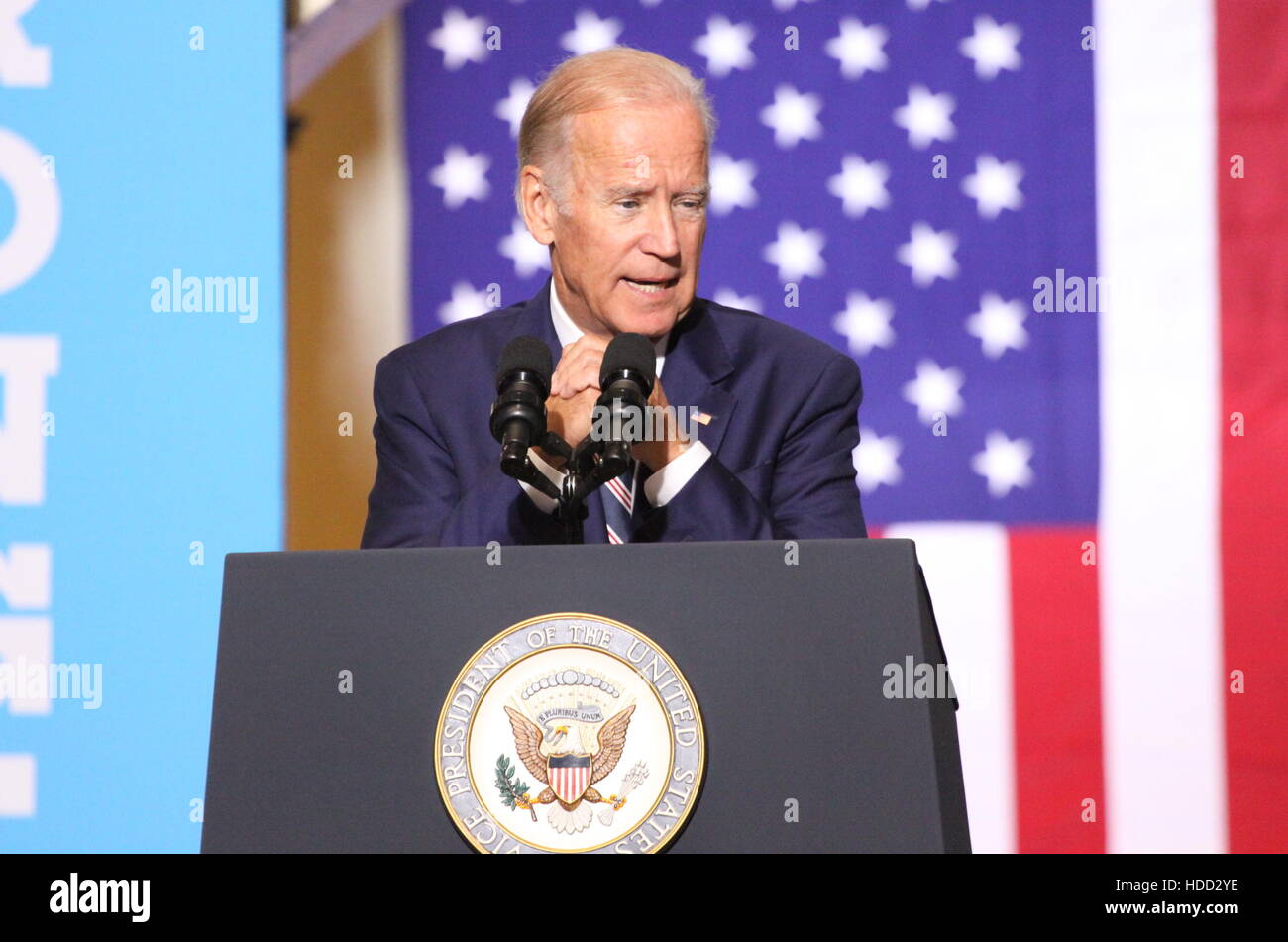 Biden Pa Rally Vice President Joe Biden speaks at the Voter Registration Rally on the ...