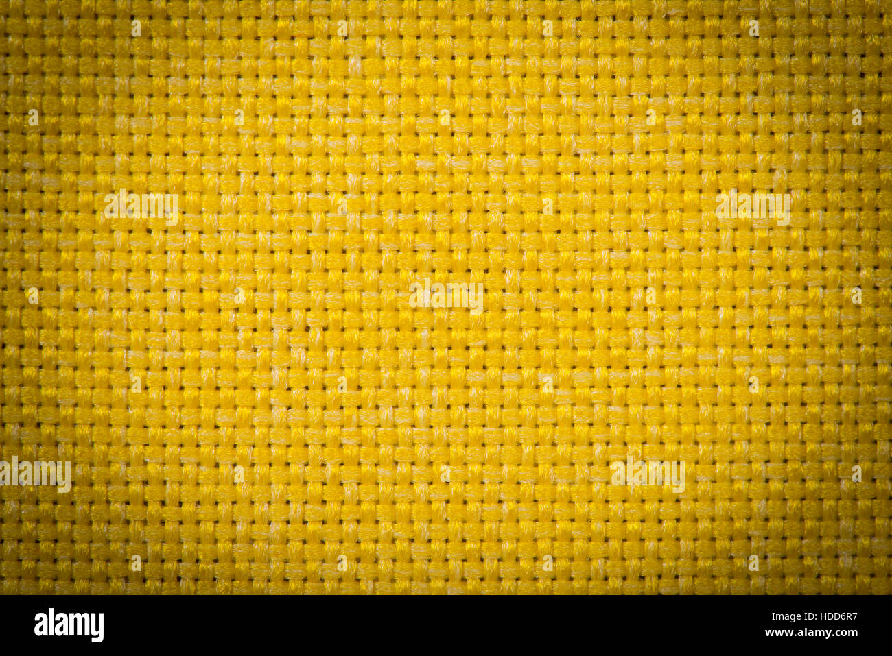 Natural linen fabric for embroidery. Yellow color Stock Photo Alamy