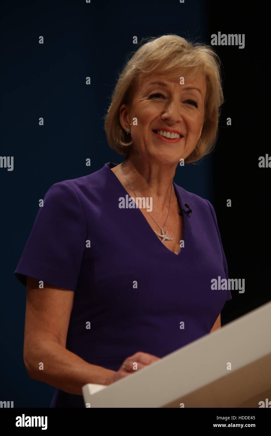Andrea leadsom 2016 hi-res stock photography and images - Alamy