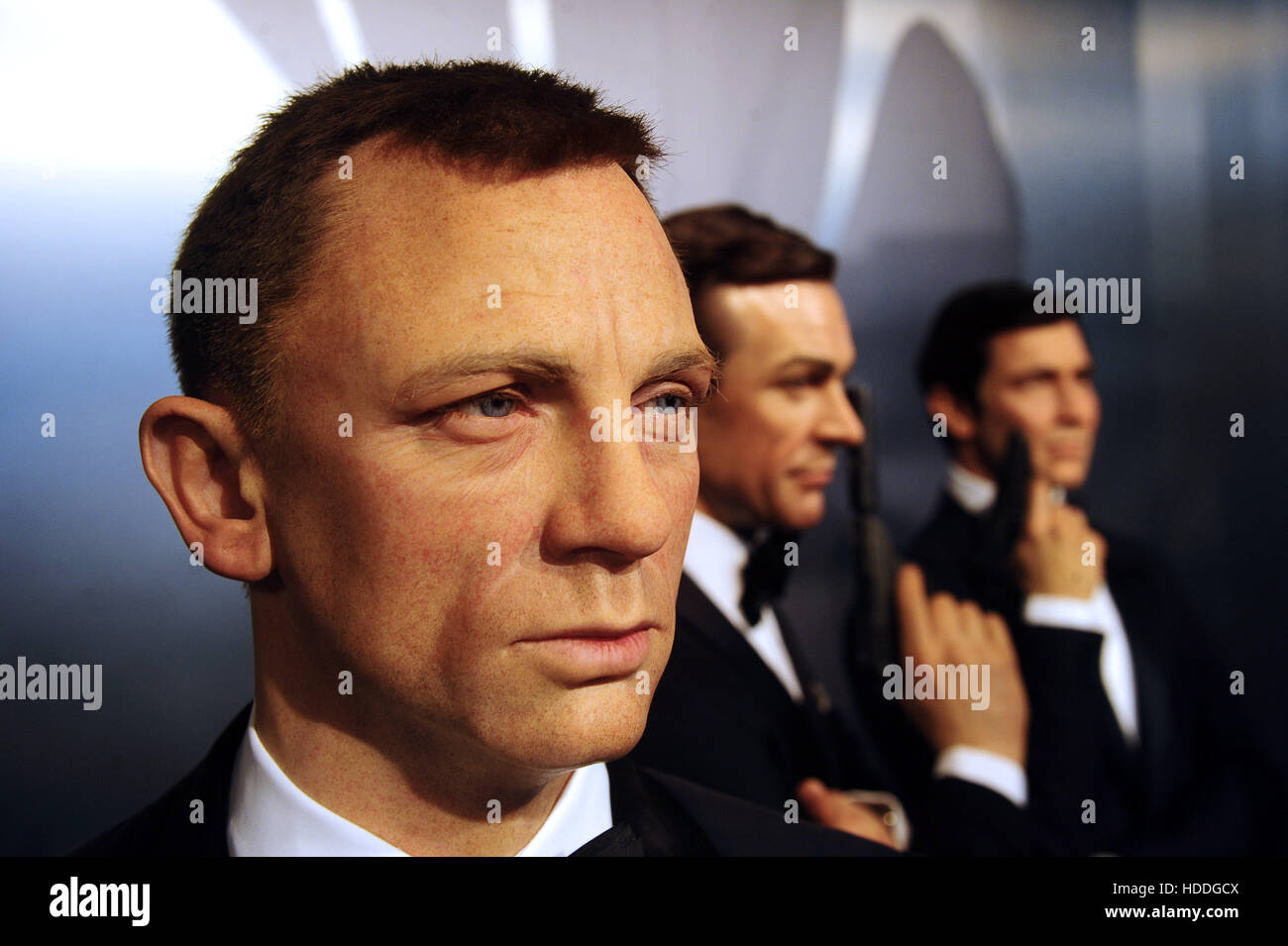 Madame Tussauds unveils six James Bond wax figures. Featuring ...