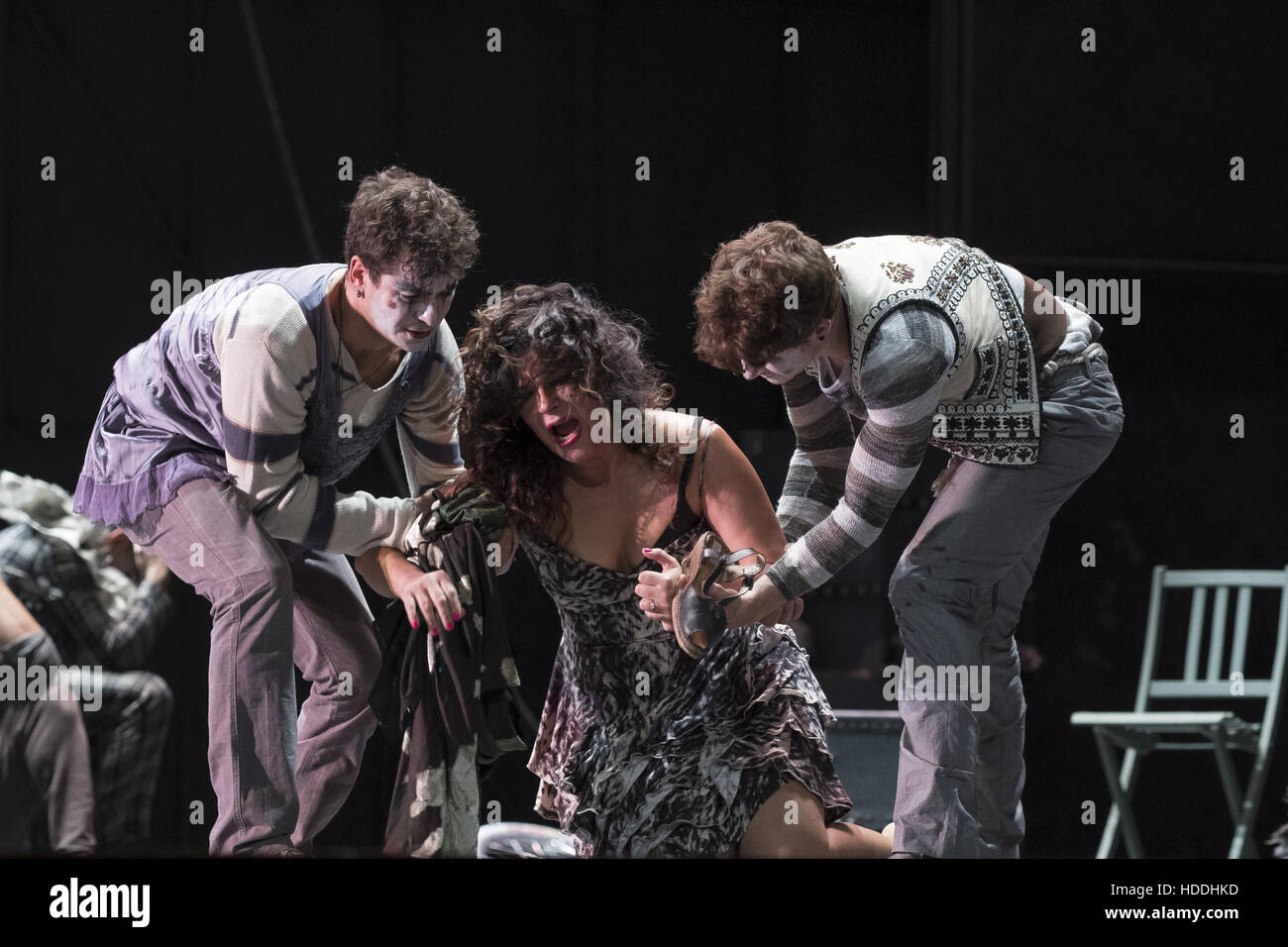 'Las Golondrinas' photocall at the Teatro de la Zarzuela Featuring the opera 