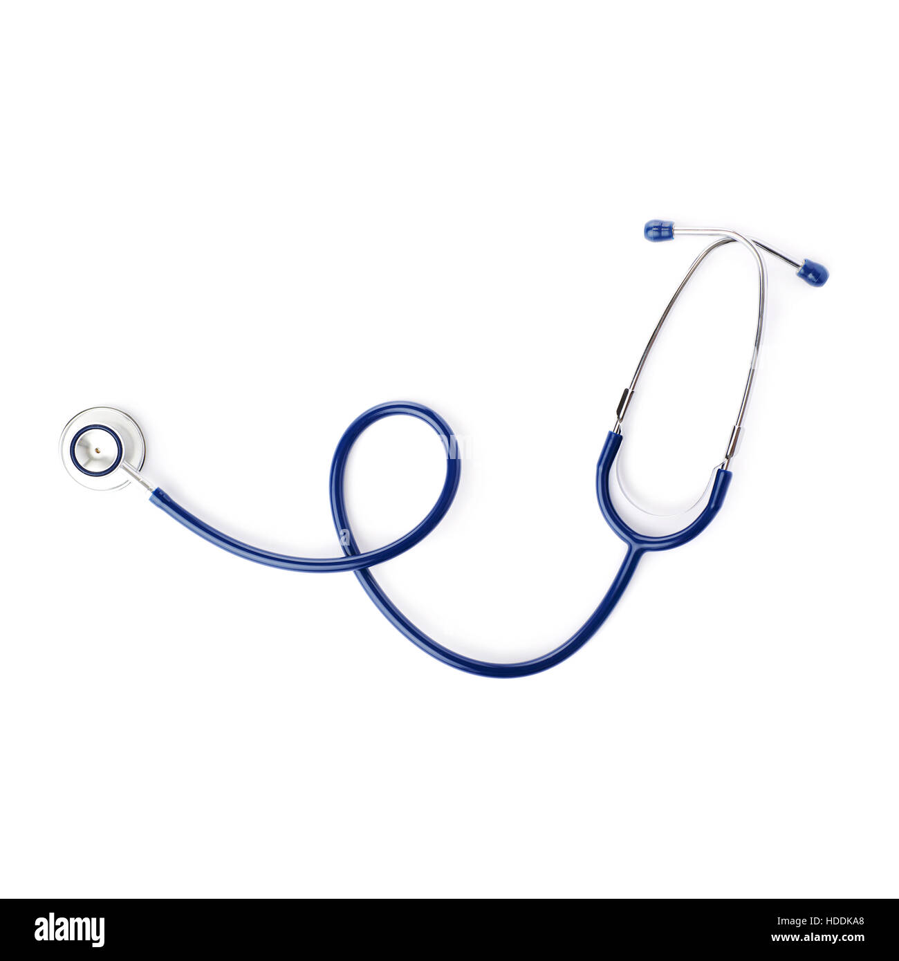 Close up view of stethoscope over isolated white background Stock Photo ...