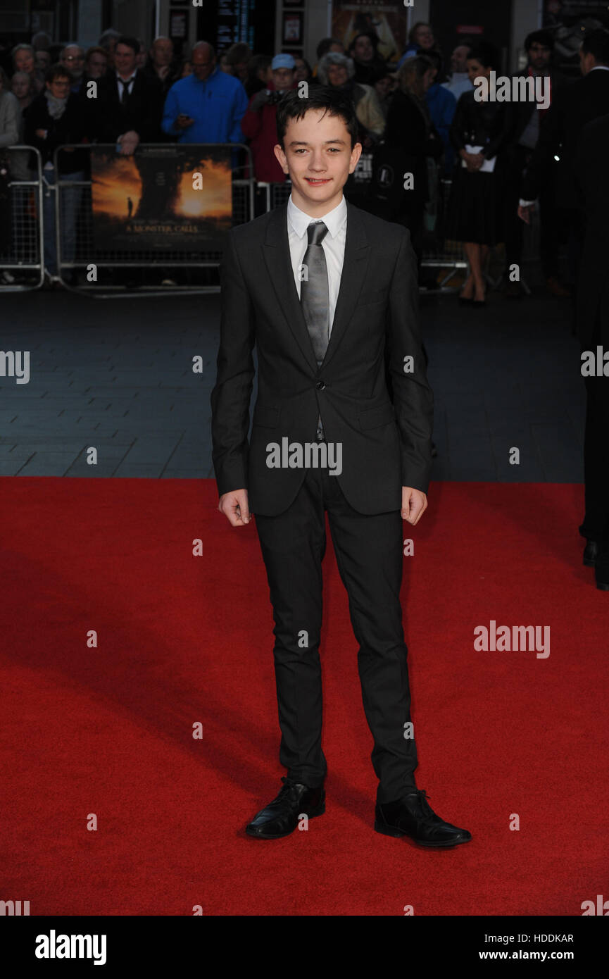 Monster calls 2016 lewis macdougall hi-res stock photography and images ...