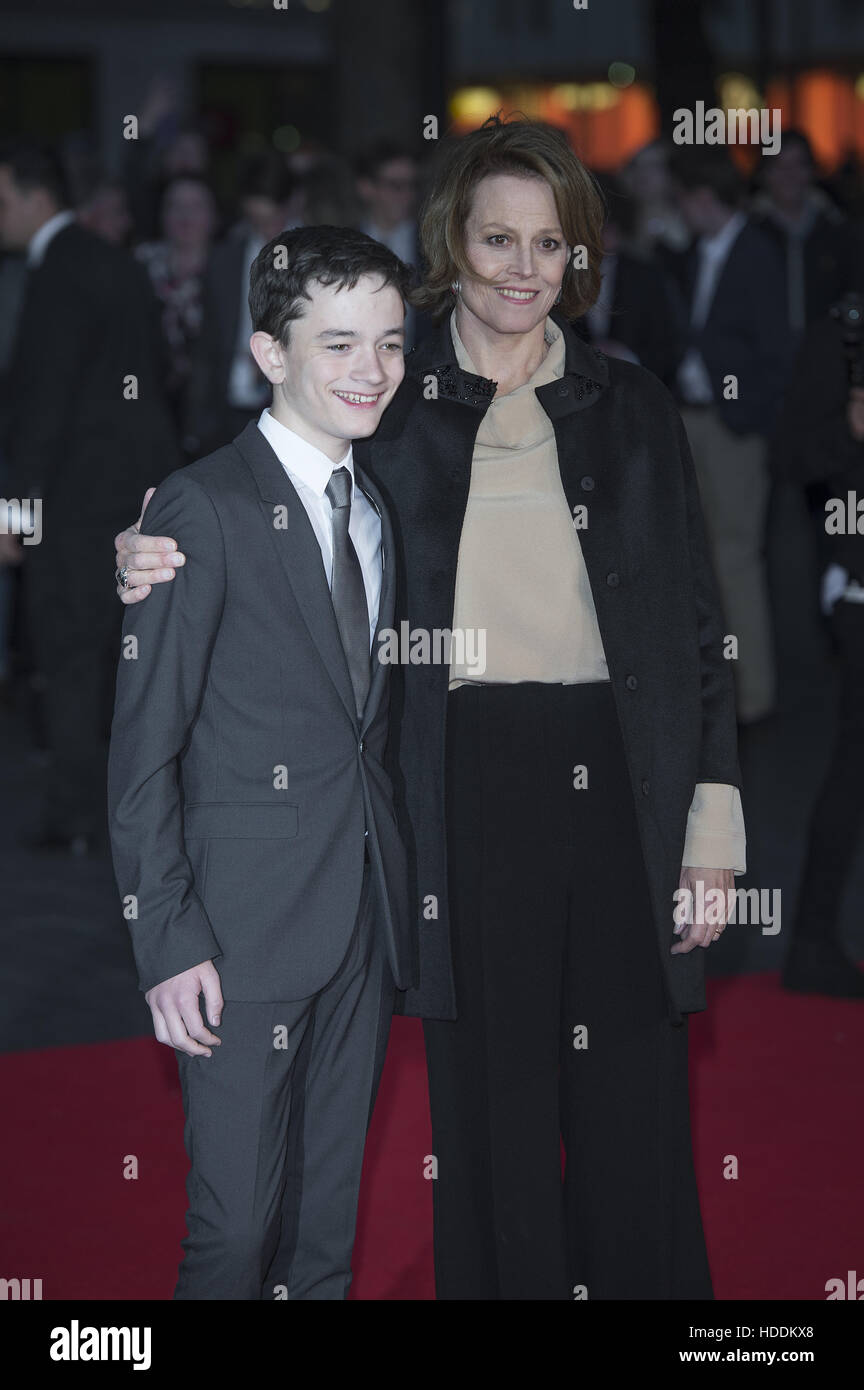 BFI London Film Festival: A Monster Calls premiere held at the Odeon ...