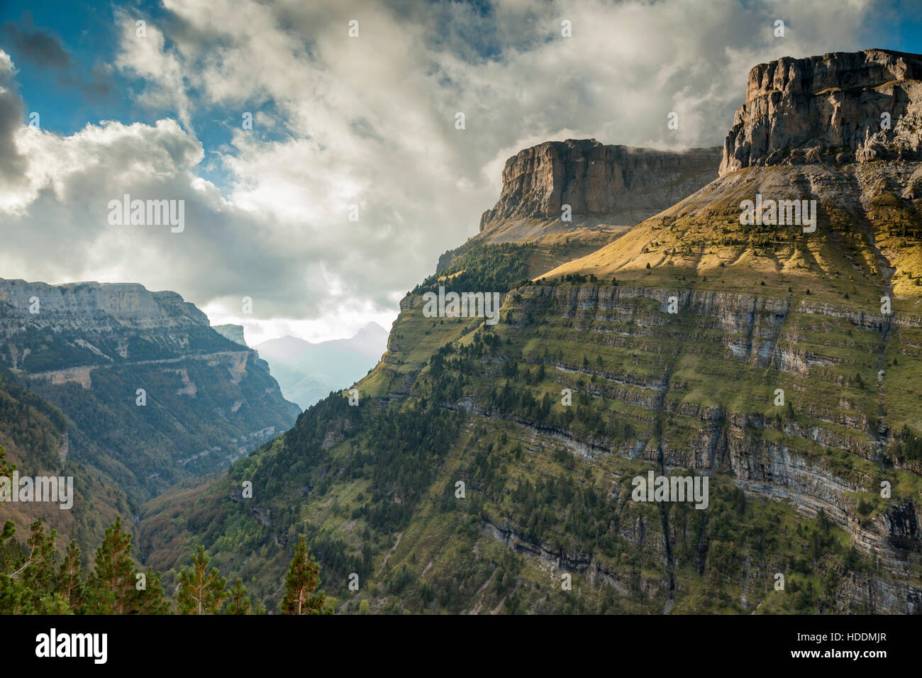 Ordesa y Monte Perdido National Park, Huesca, Aragon, Spain, Pyrenees mountains Stock Photo Alamy
