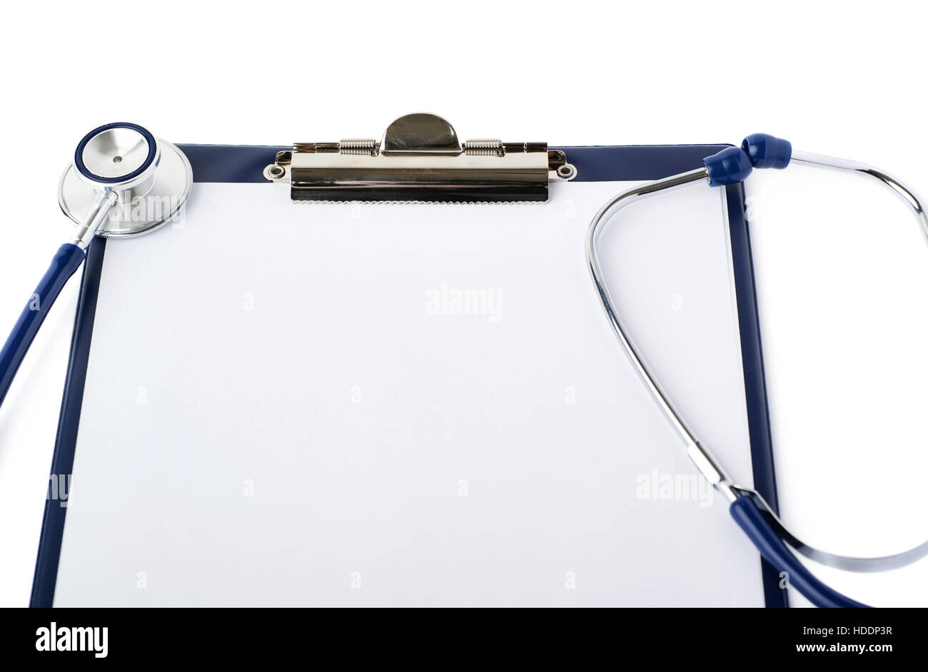 Close up view of stethoscope over isolated white background Stock Photo ...