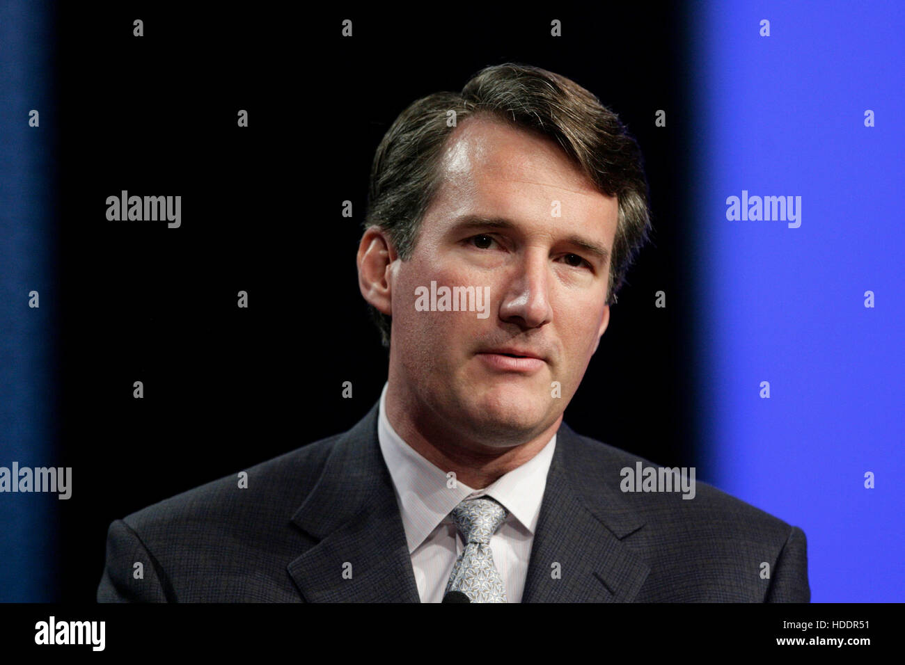 Glenn Youngkin, managing director of the Carlyle Group, speaks during