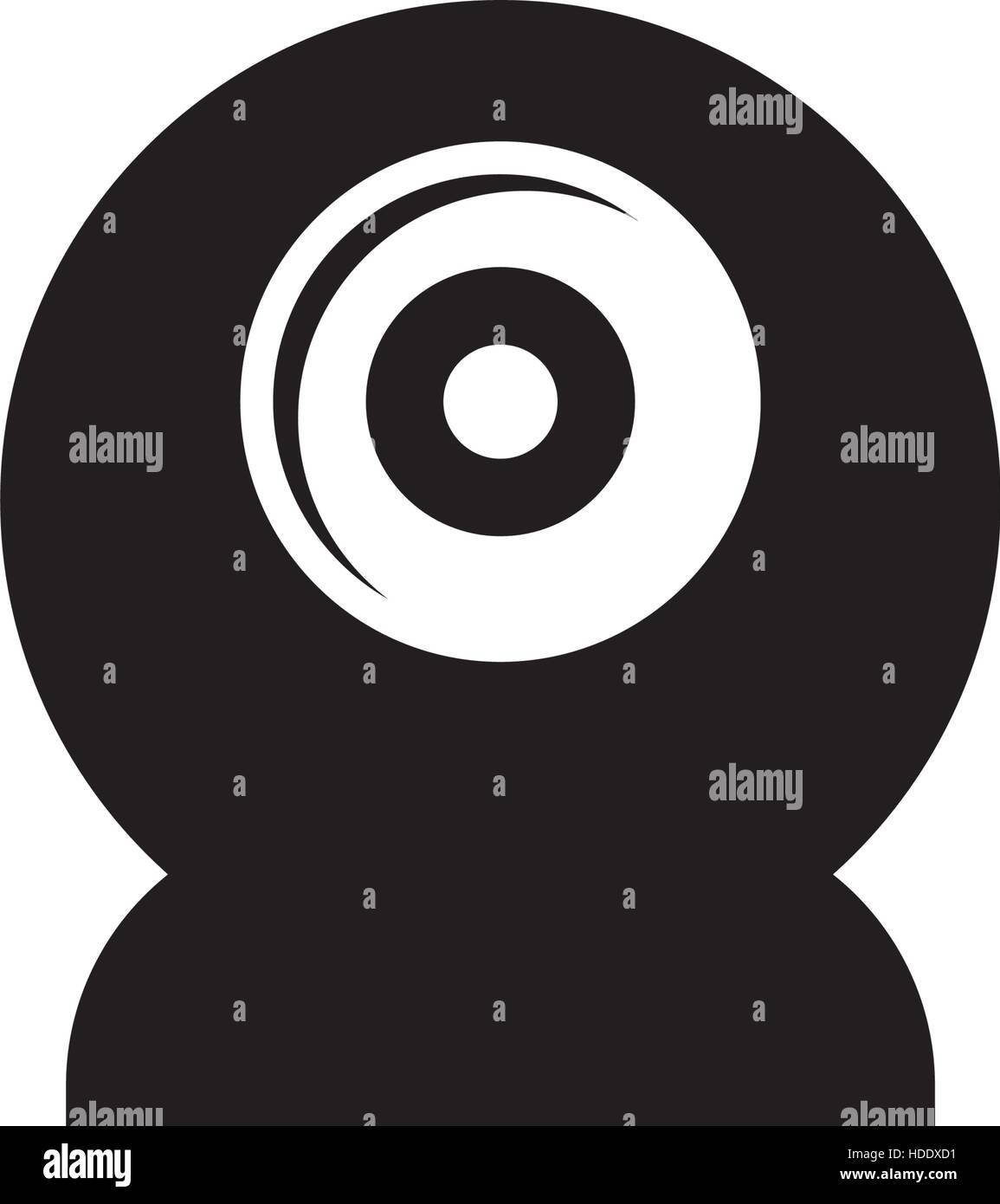 Webcam chat device Stock Vector Image & Art - Alamy