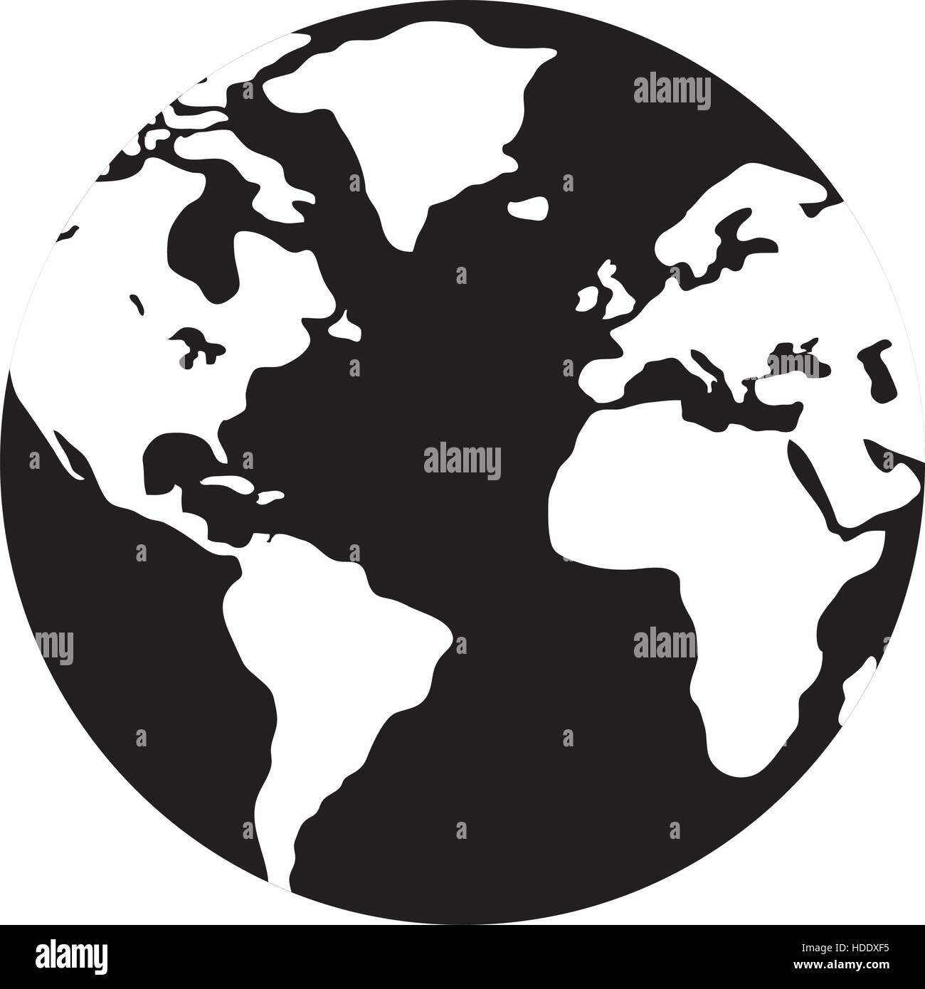 World earth map Stock Vector Image & Art - Alamy
