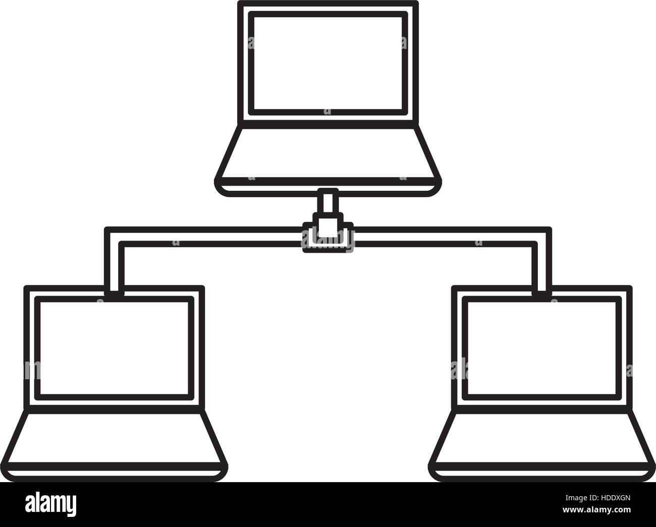 Laptop computer technology Stock Vector Image & Art - Alamy