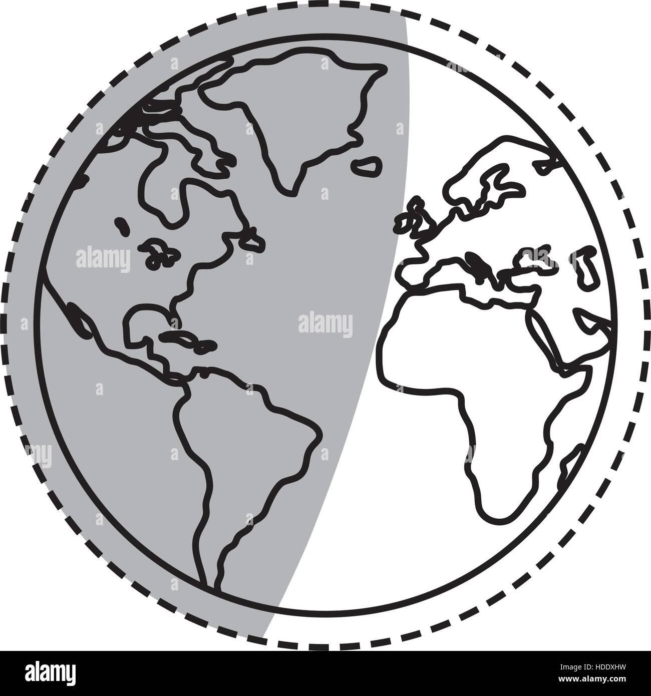 World earth map Stock Vector Image & Art - Alamy