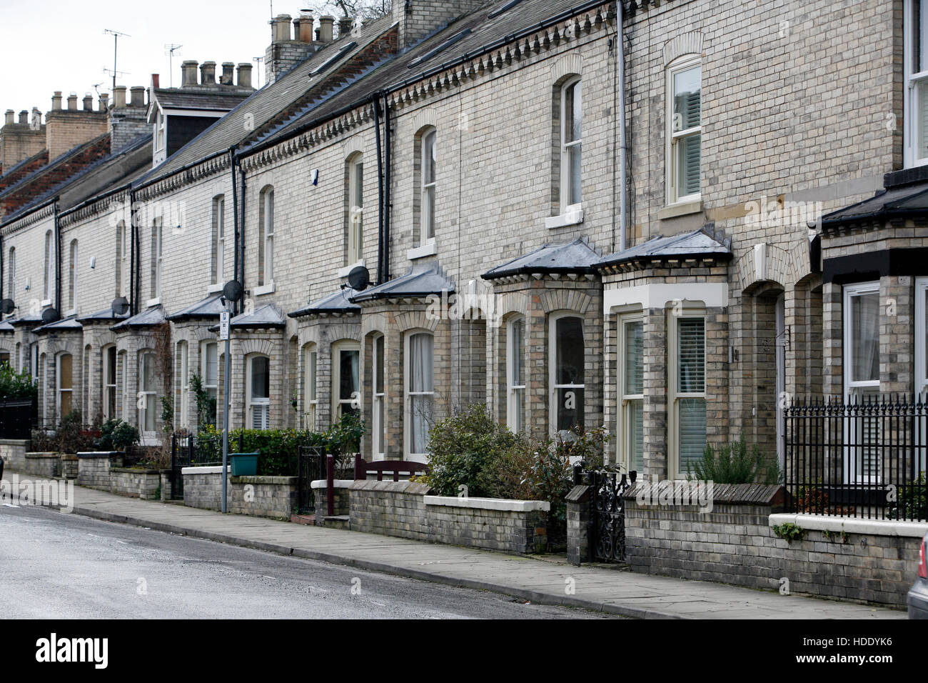 Millfield Road. York Stock Photo Alamy