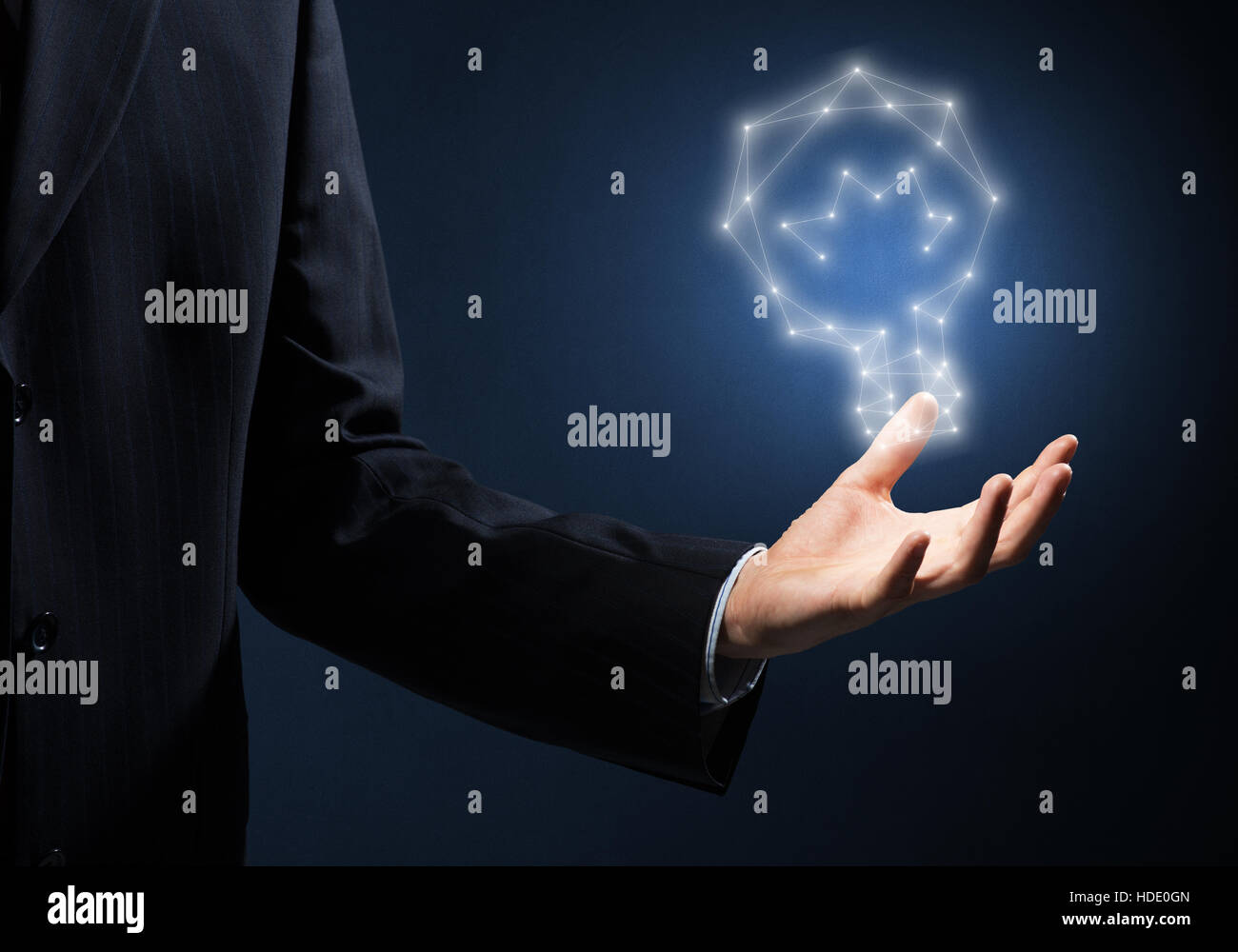 Idea of connection and interaction Stock Photo Alamy
