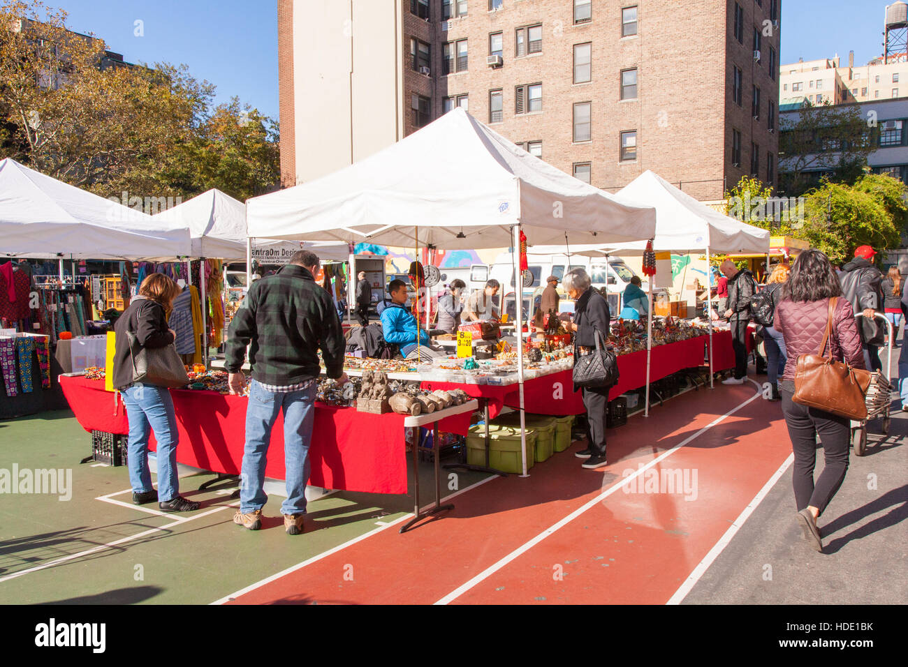 The Grand Bazaar Sunday market, Upper West Side of Manhattan, New York