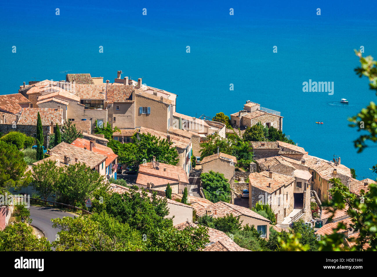 Lac de SainteCroix, Lake of SainteCroix, du Verdon, Provence