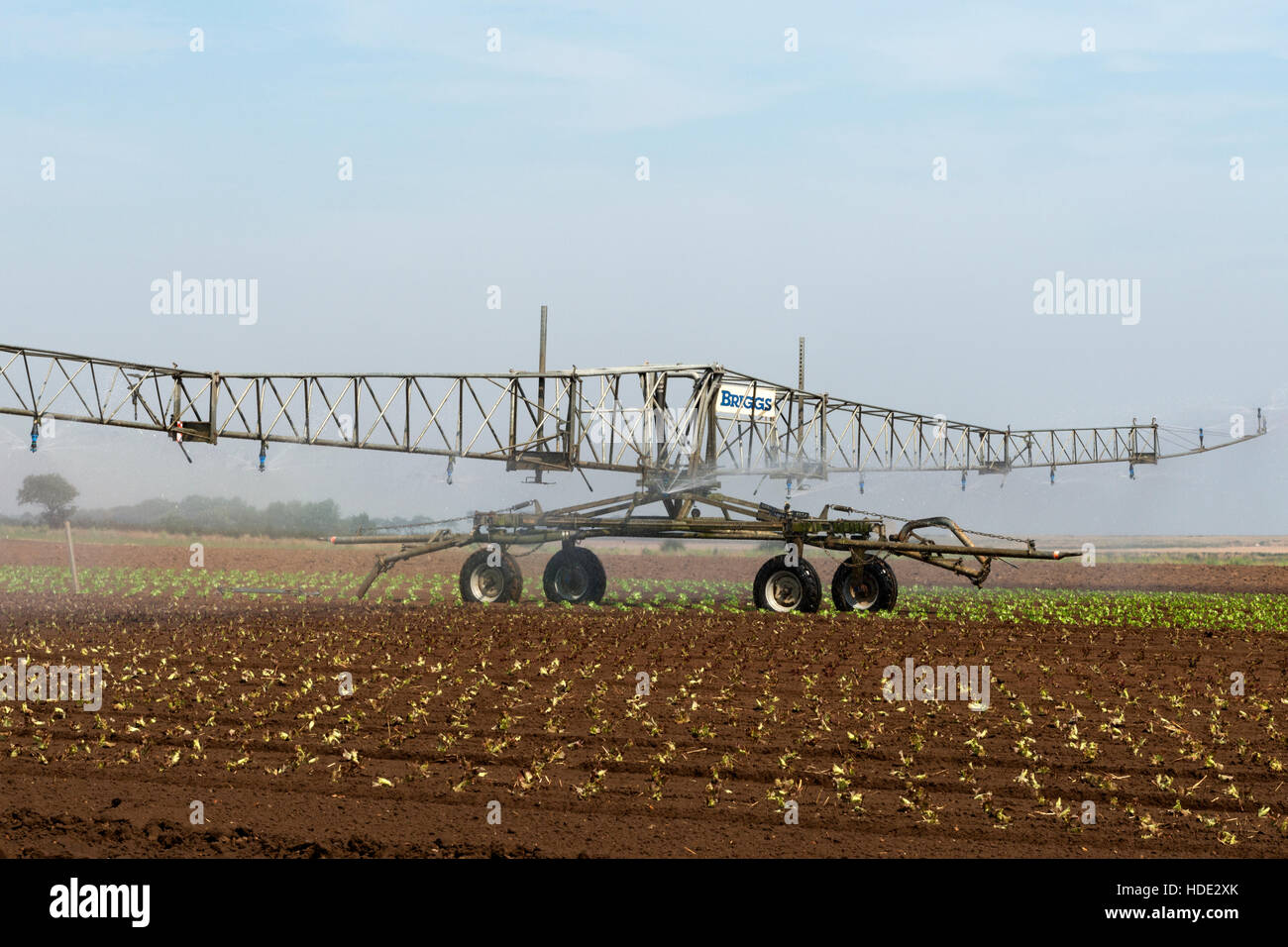 Photo inspiration: Visual Reference: Briggs Self Propelled Irrigation System Stock Photo