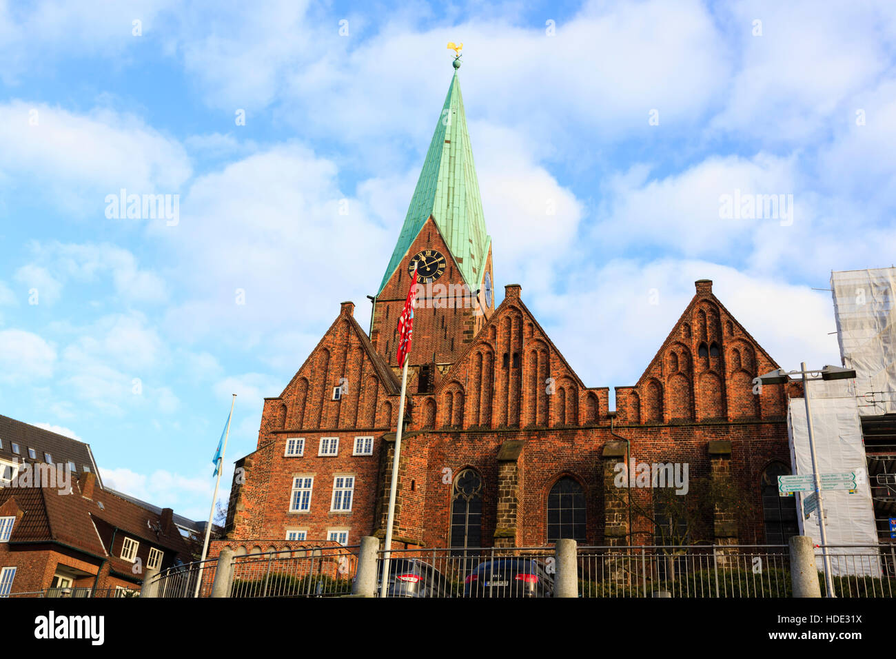 Sankte Martini church, Bremen Germany. 2016. Stock Photo